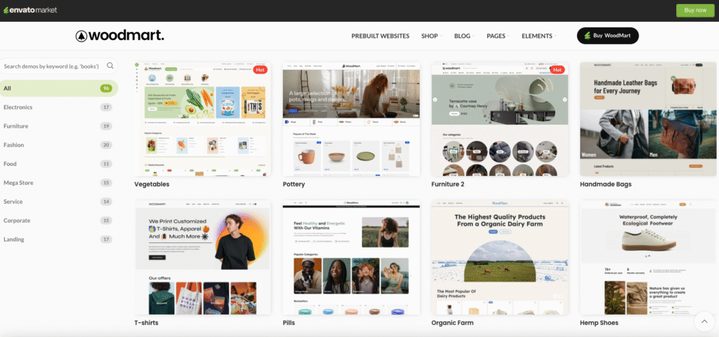 Woodmart est sûrement le meilleur thème pour créer un site e-commerce