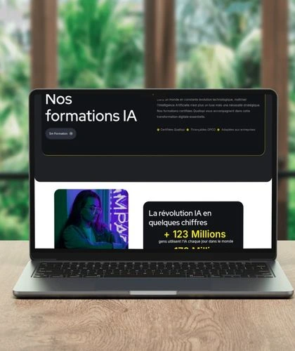 Création du site vitrine Strasbourg SM formation